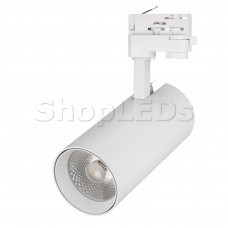 Светильник LGD-GERA-4TR-R90-30W White6000 (WH, 24 deg, 230V, DALI) (Arlight, IP20 Металл, 5 лет)