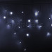 Гирлянда Айсикл (бахрома) светодиодный, 2,4 х 0,6 м, прозрачный провод, 230 В, диоды белые, 88 LED NEON-NIGHT