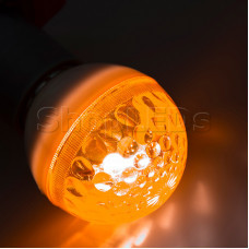 Лампа строб e27 ∅50мм оранжевая, SL411-121